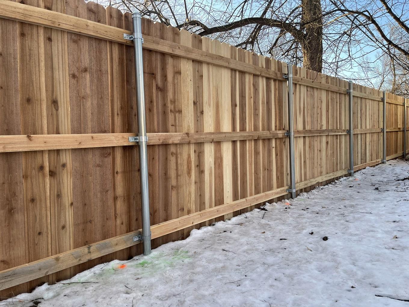 Split rail wood fence Buffalo NY